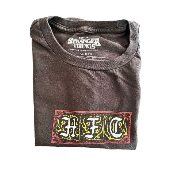 Stranger Things Demogorgon Fate Card T-Shirt size M - Picture 4 of 7